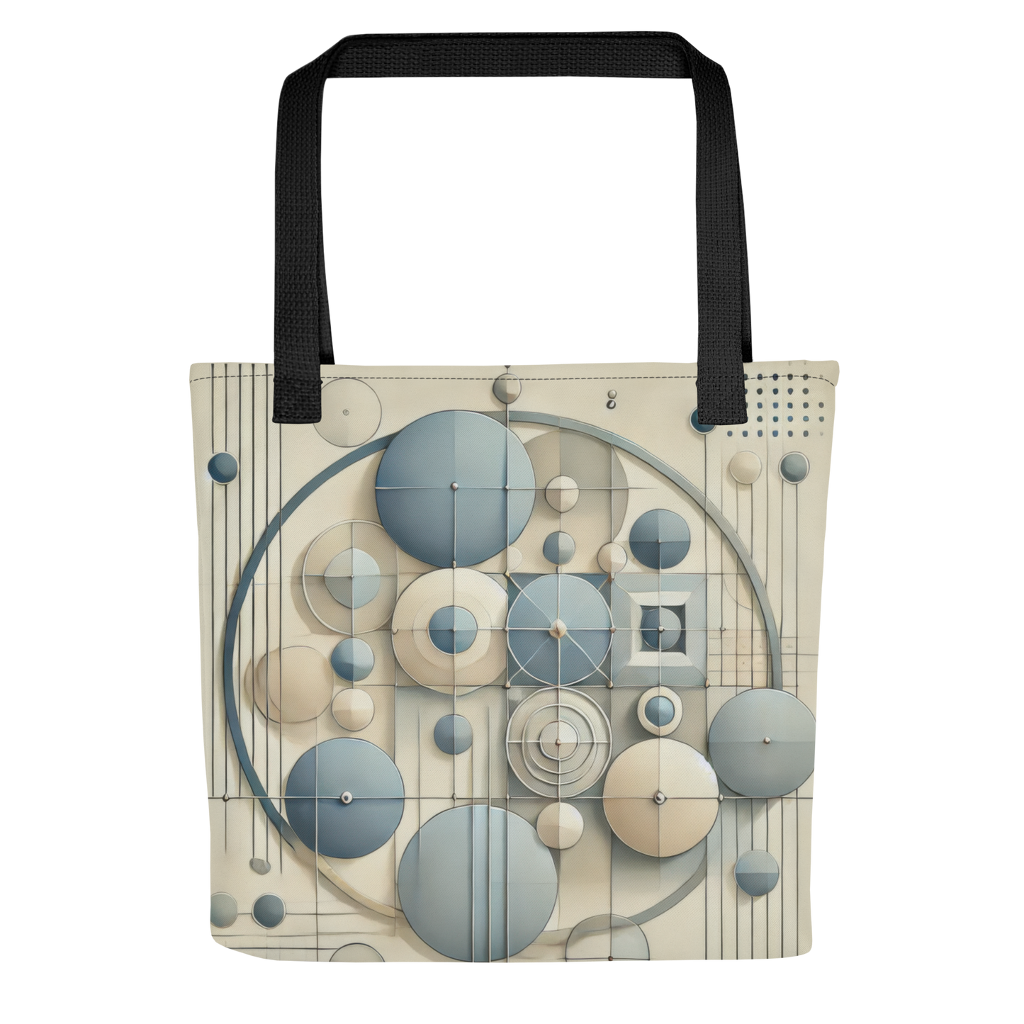 Abstract Art Tote Bag: Balanced Equilibrium