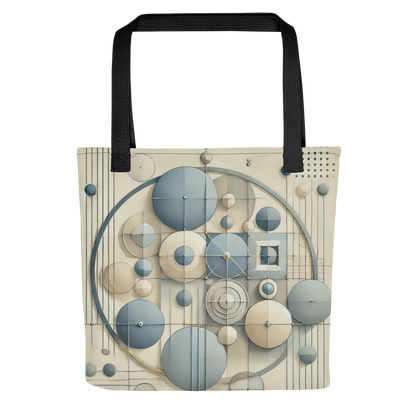 Abstract Art Tote Bag: Balanced Equilibrium