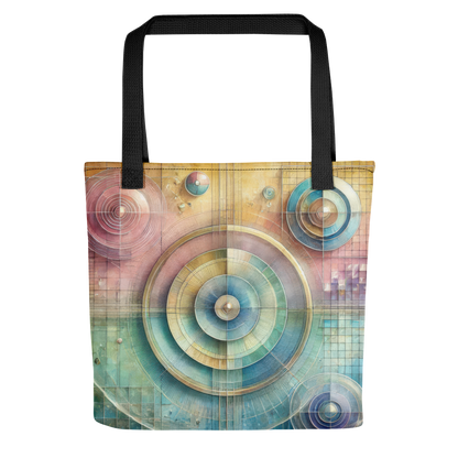 Abstract Art Tote Bag: Harmonic Equilibrium