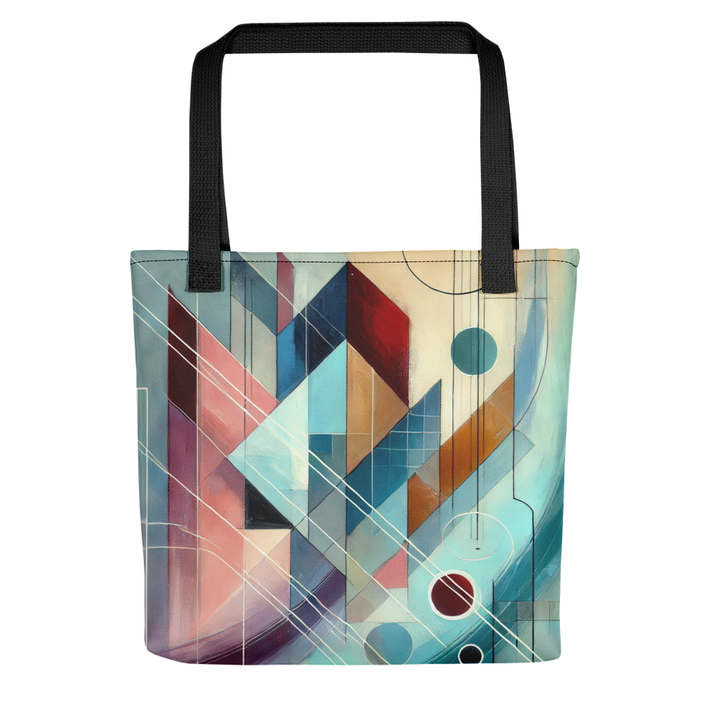 Abstract Art Tote Bag: Poised Symphony