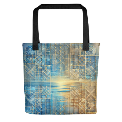 Abstract Art Tote Bag: Reflective Equilibrium