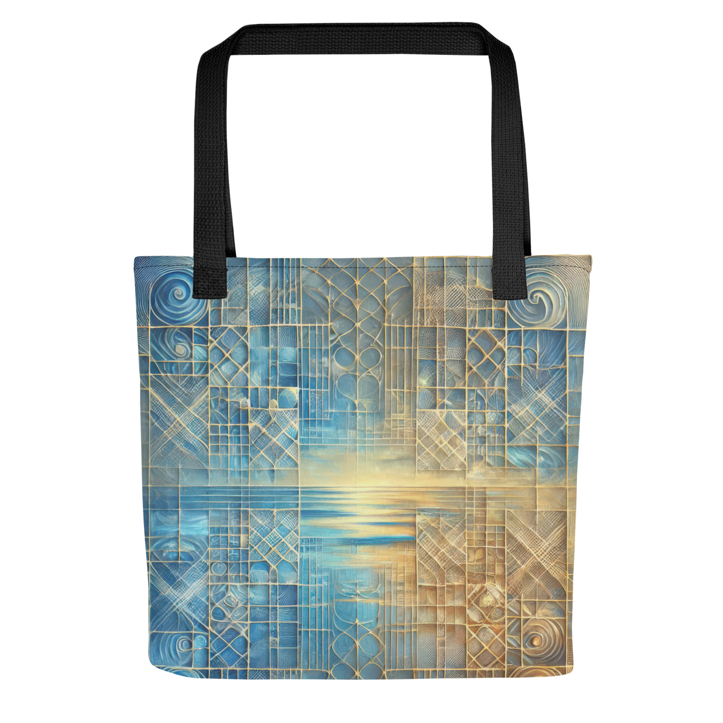 Abstract Art Tote Bag: Reflective Equilibrium