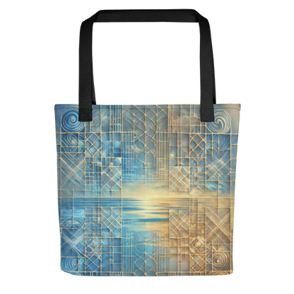 Abstract Art Tote Bag: Reflective Equilibrium