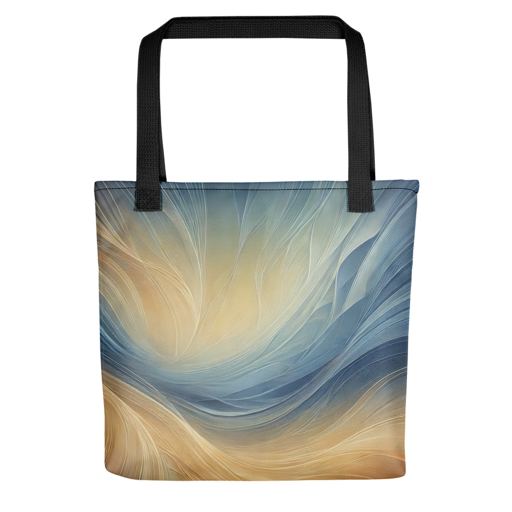 Abstract Art Tote Bag: Serene Balance