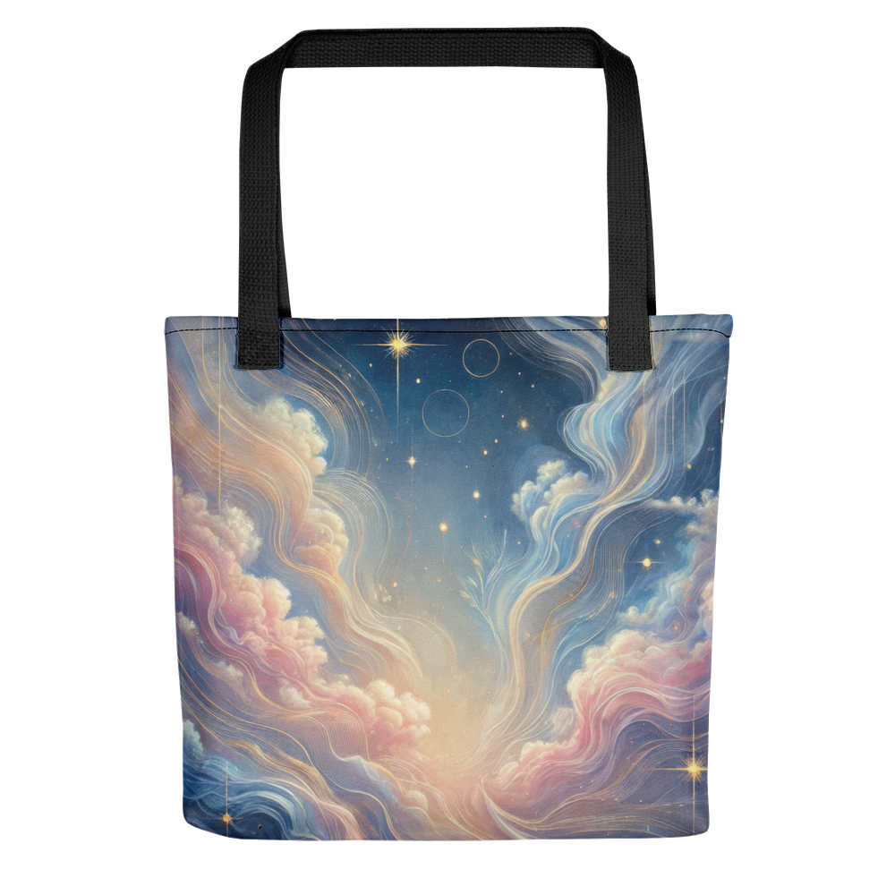 Abstract Art Tote Bag: Celestial Harmony