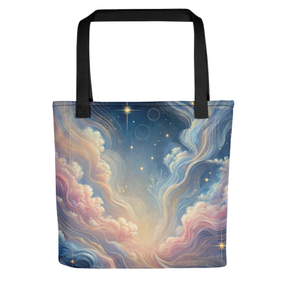 Abstract Art Tote Bag: Celestial Harmony