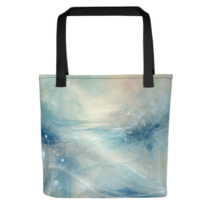 Abstract Art Tote Bag: Ethereal Calm