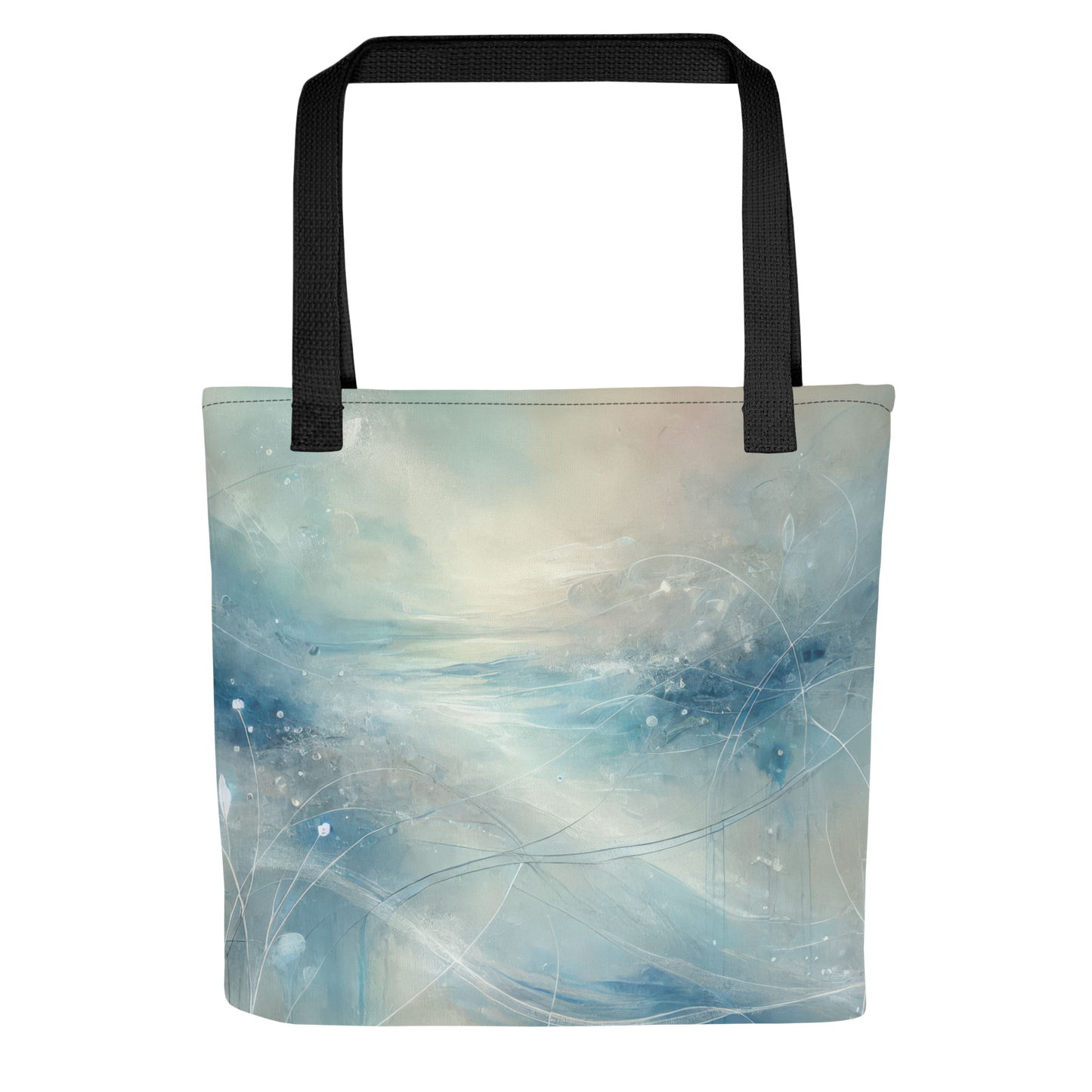 Abstract Art Tote Bag: Ethereal Calm