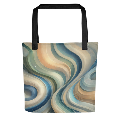 Abstract Art Tote Bag: Harmonized Flow