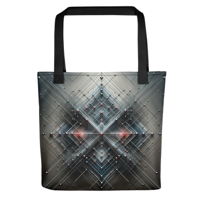 Abstract Art Tote Bag: Balanced Nexus