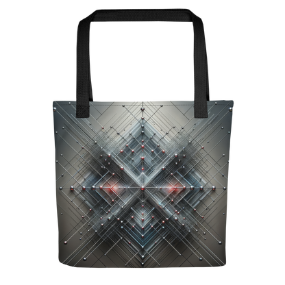 Abstract Art Tote Bag: Balanced Nexus