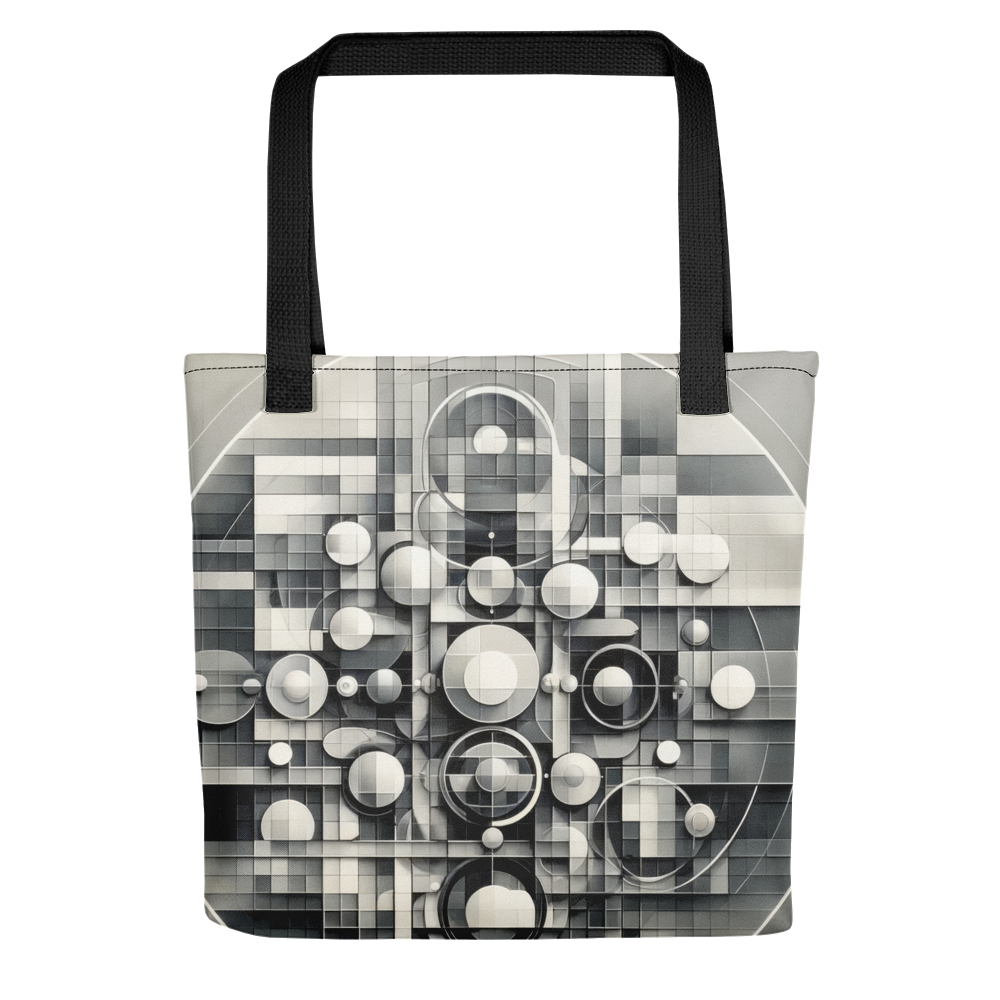 Abstract Art Tote Bag: Harmonic Alignment