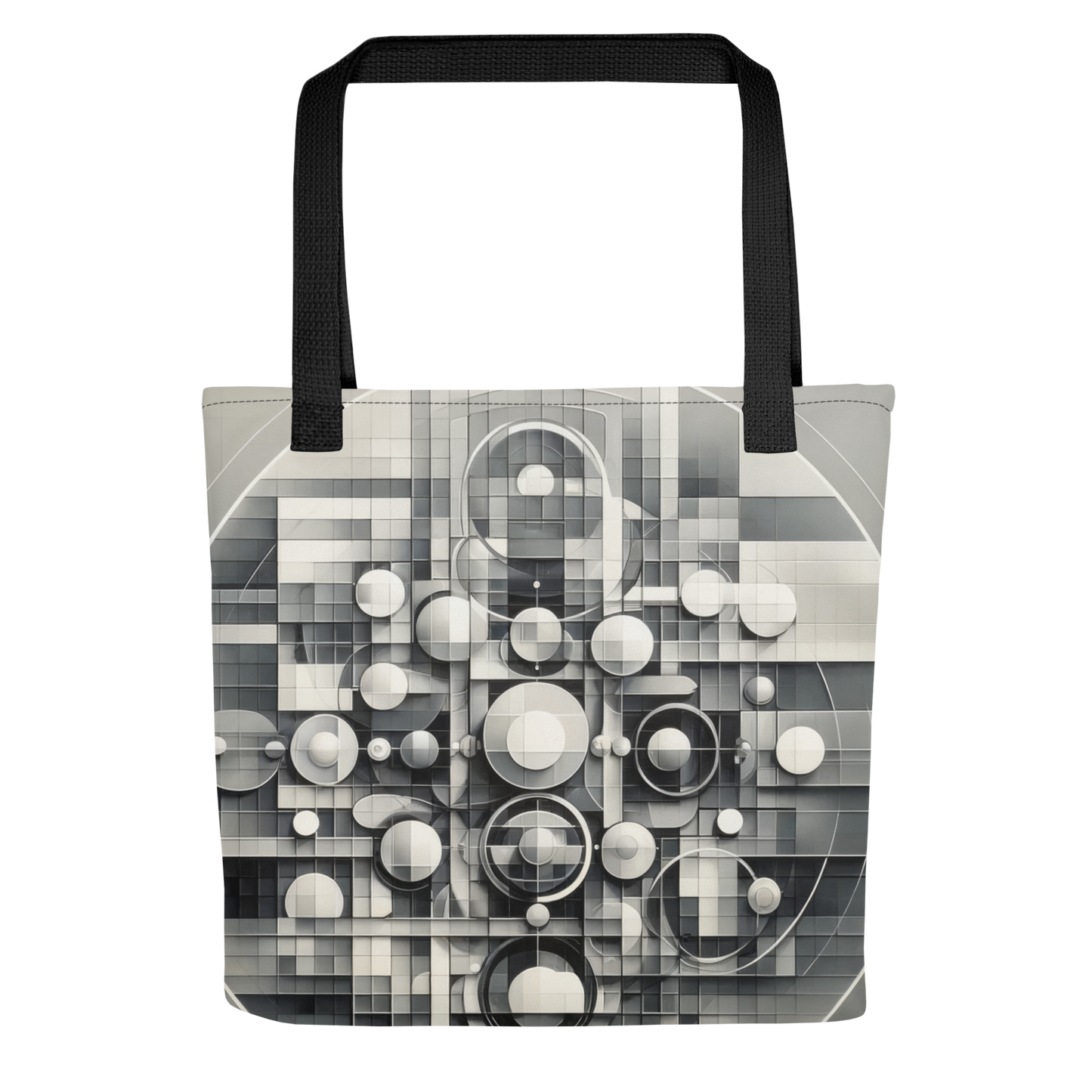 Abstract Art Tote Bag: Harmonic Alignment