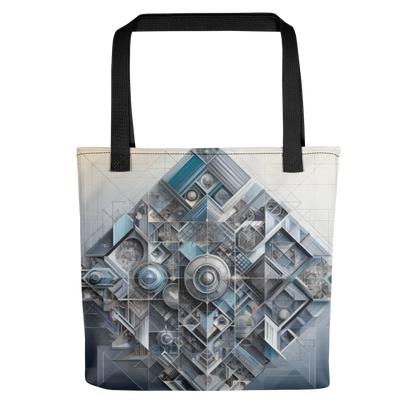 Abstract Art Tote Bag: Precise Symphony