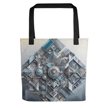 Abstract Art Tote Bag: Precise Symphony