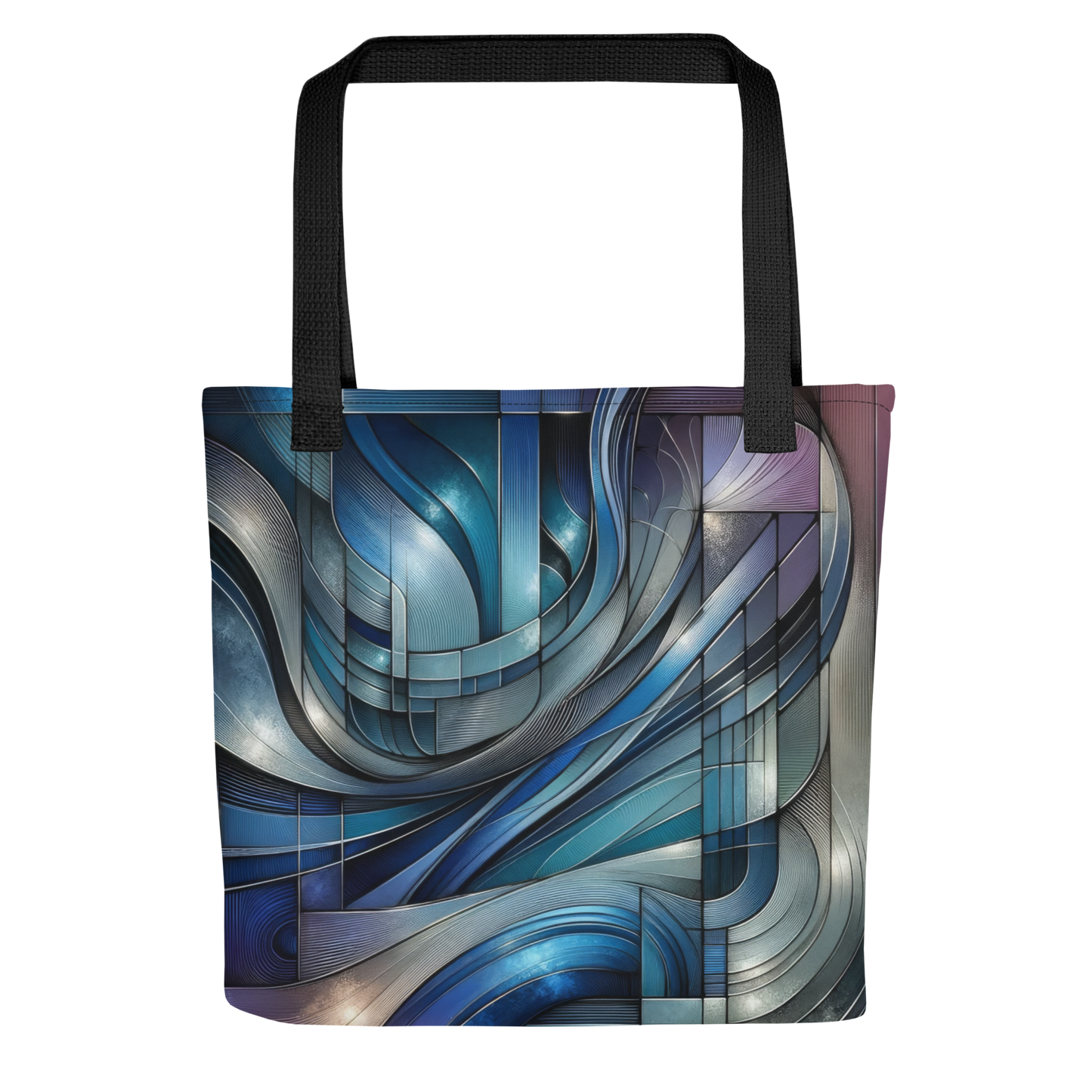 Abstract Art Tote Bag: Advanced Elegance