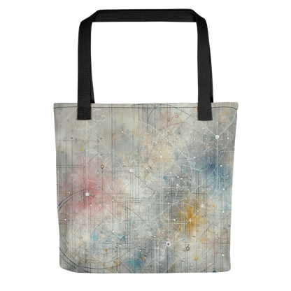 Abstract Art Tote Bag: Refined Pathways