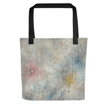 Abstract Art Tote Bag: Refined Pathways