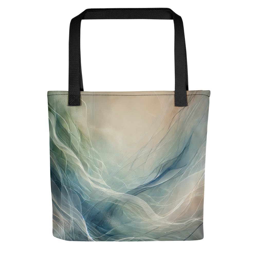 Abstract Art Tote Bag: Ethereal Harmony