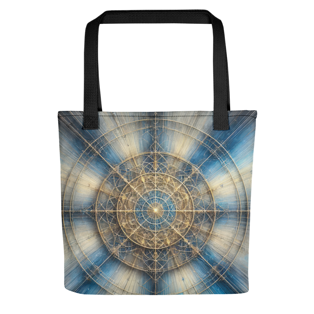 Abstract Art Tote Bag: Focused Interlude