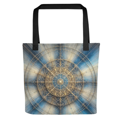 Abstract Art Tote Bag: Focused Interlude