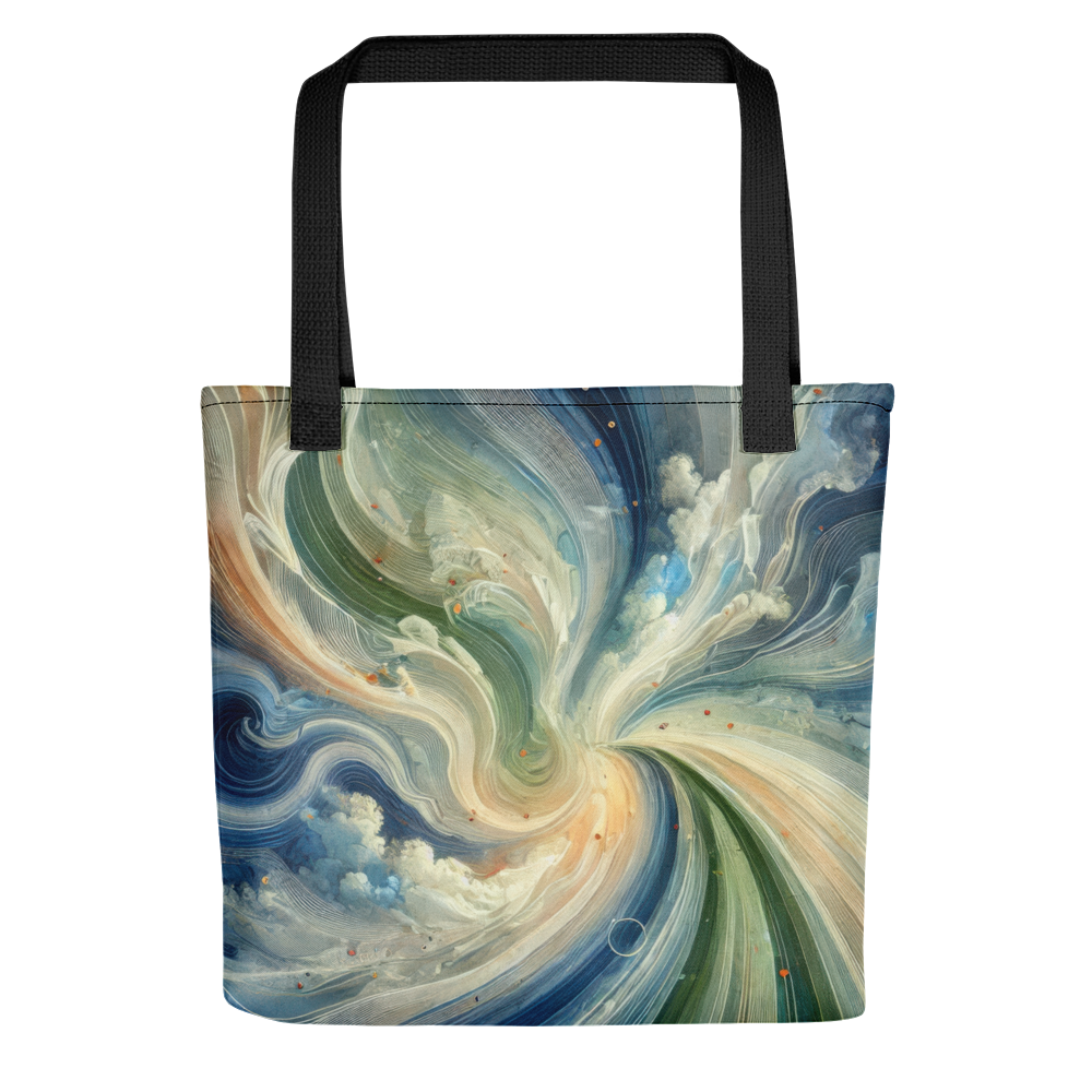 Abstract Art Tote Bag: Purposeful Continuity