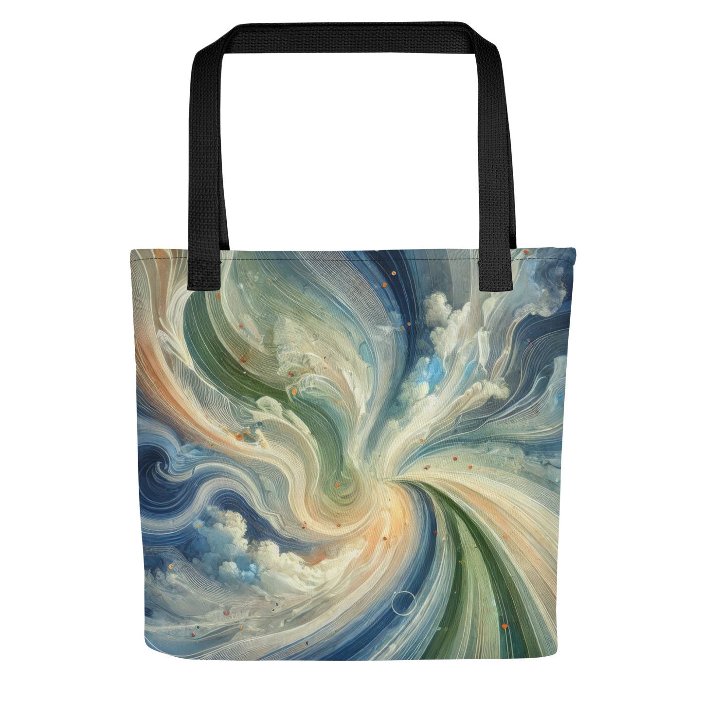 Abstract Art Tote Bag: Purposeful Continuity