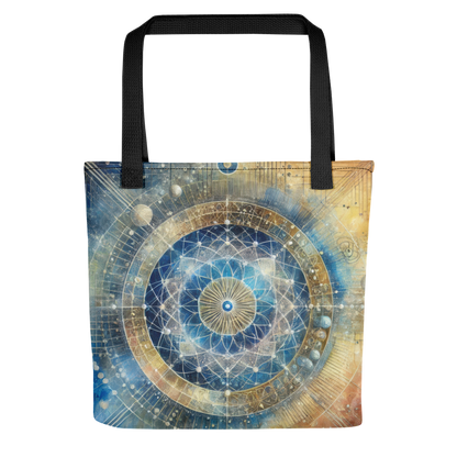 Abstract Art Tote Bag: Unified Continuum