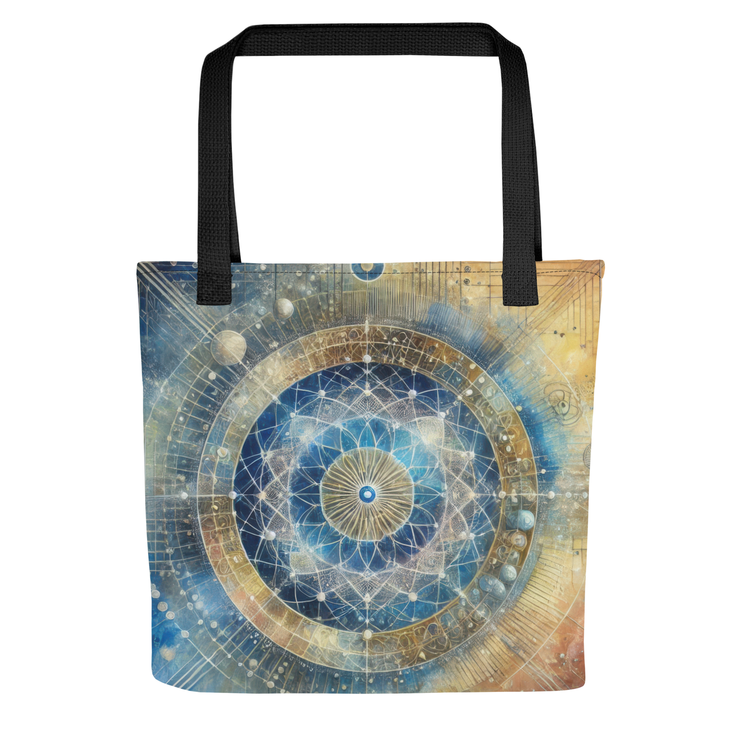 Abstract Art Tote Bag: Unified Continuum