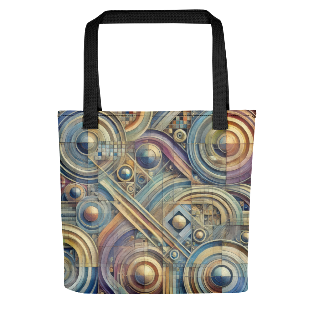 Abstract Art Tote Bag: Unified Rhythm