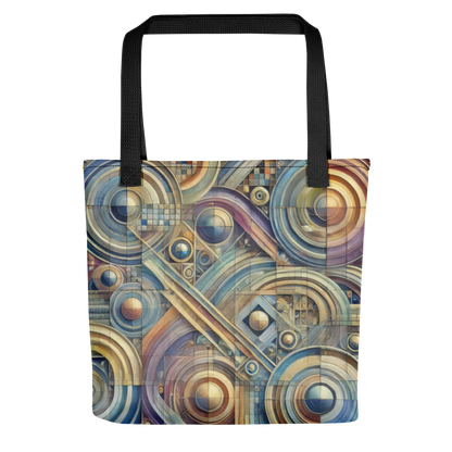 Abstract Art Tote Bag: Unified Rhythm