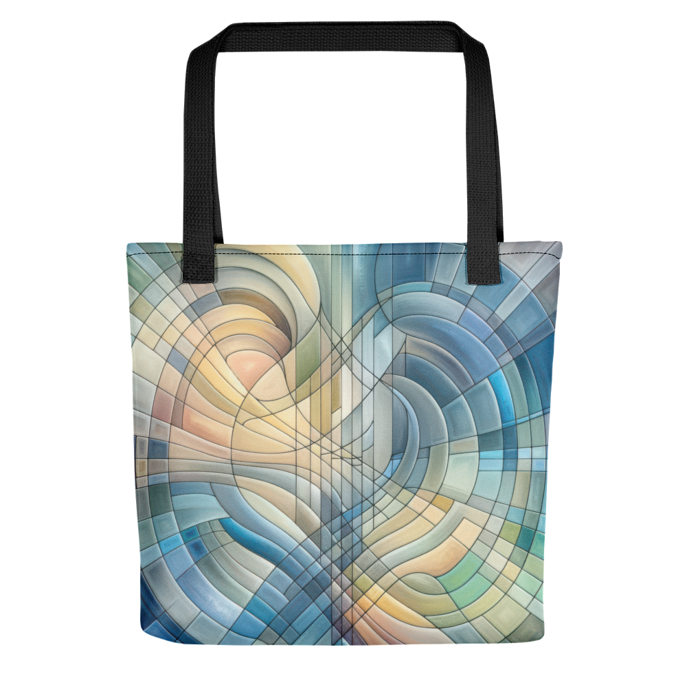 Abstract Art Tote Bag: Harmonious Continuum