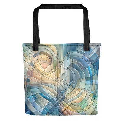 Abstract Art Tote Bag: Harmonious Continuum