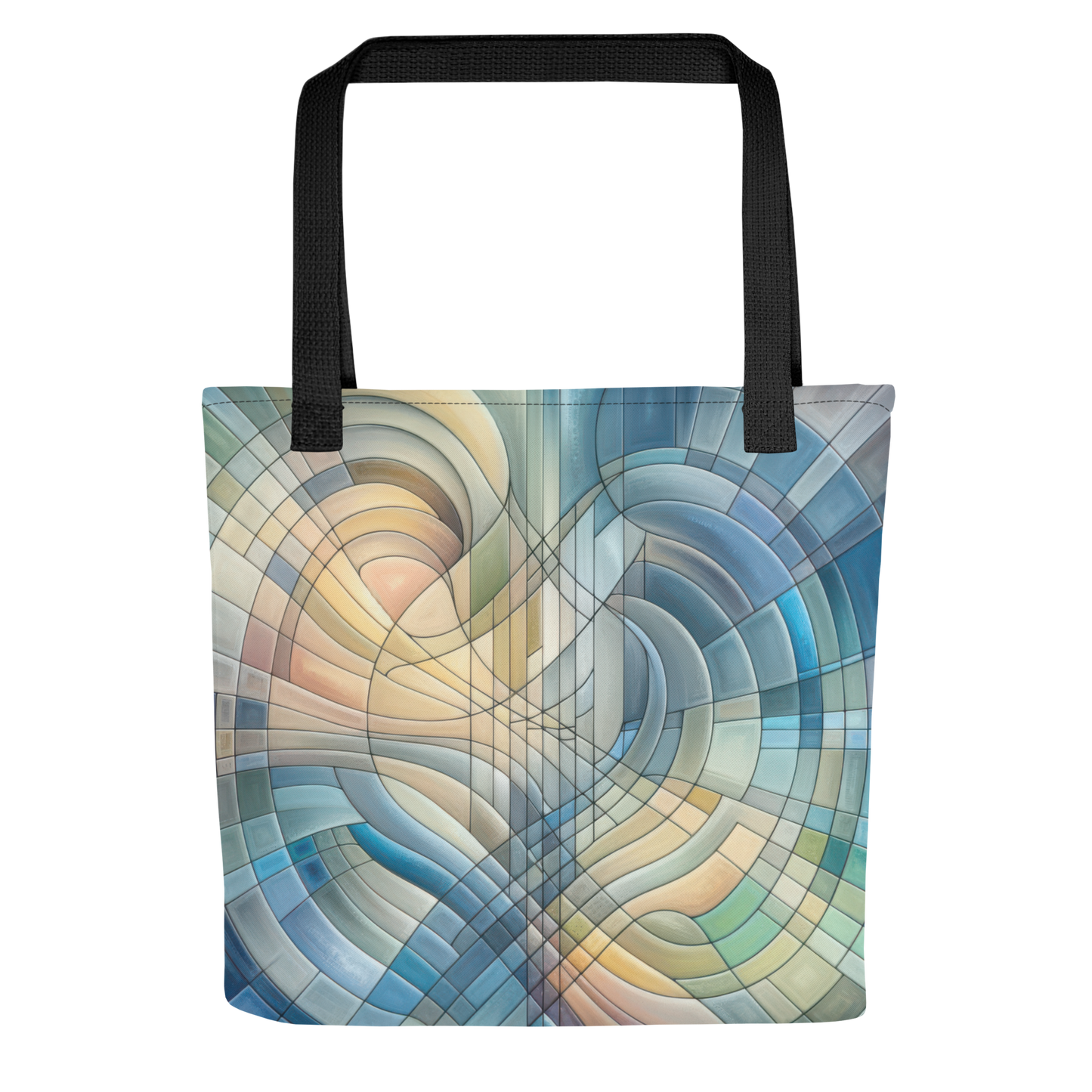 Abstract Art Tote Bag: Harmonious Continuum