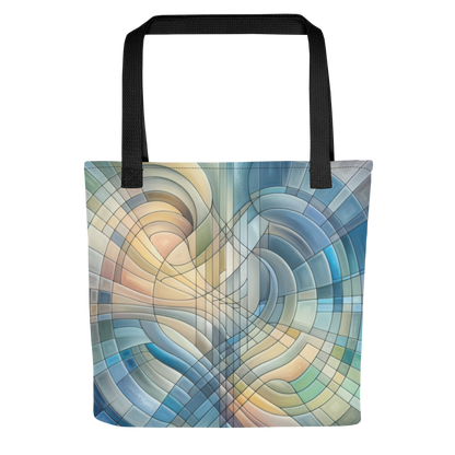 Abstract Art Tote Bag: Harmonious Continuum