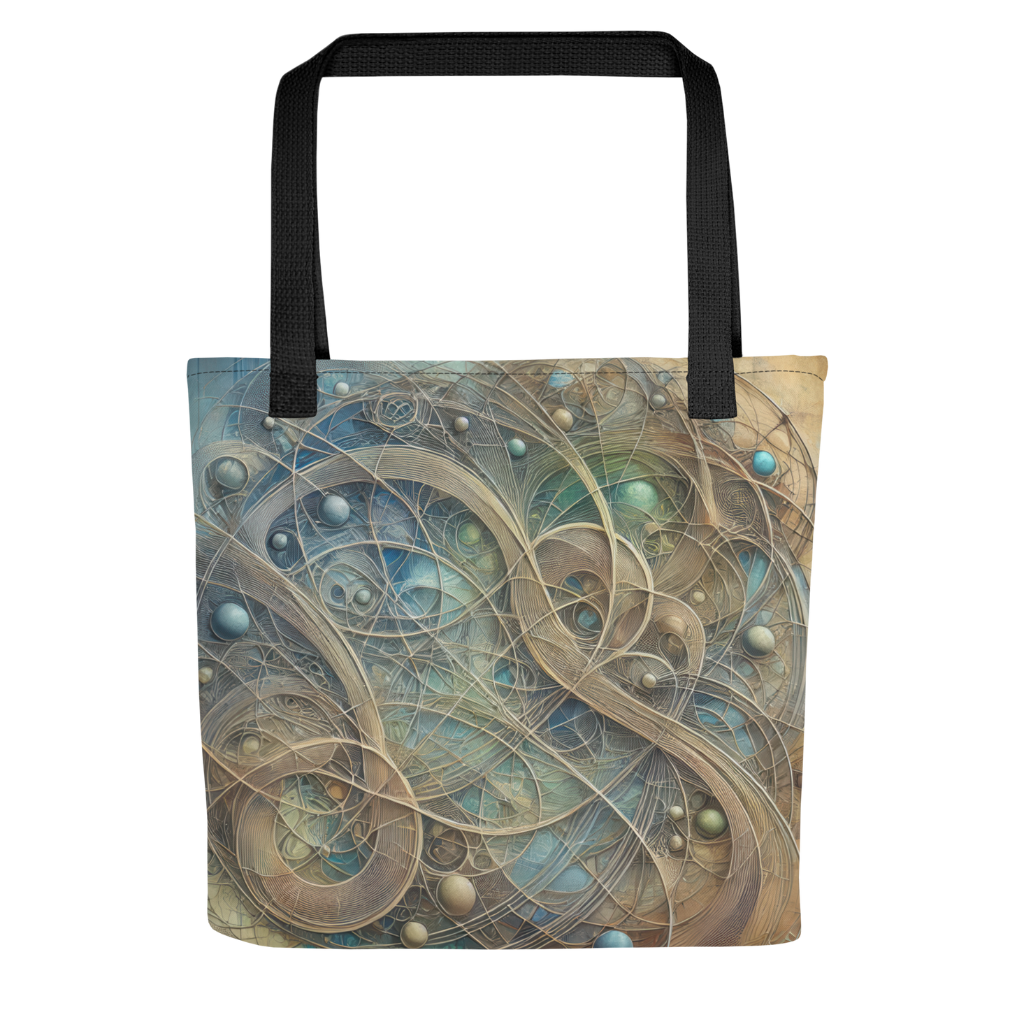 Abstract Art Tote Bag: Unified Threads