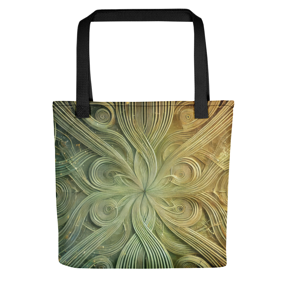 Abstract Art Tote Bag: Harmonious Pathways