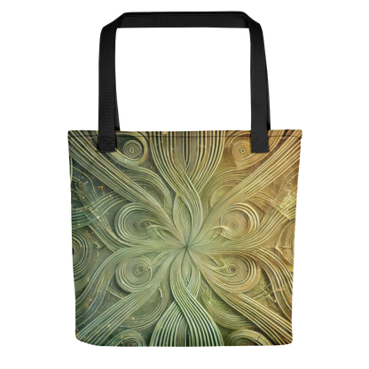 Abstract Art Tote Bag: Harmonious Pathways