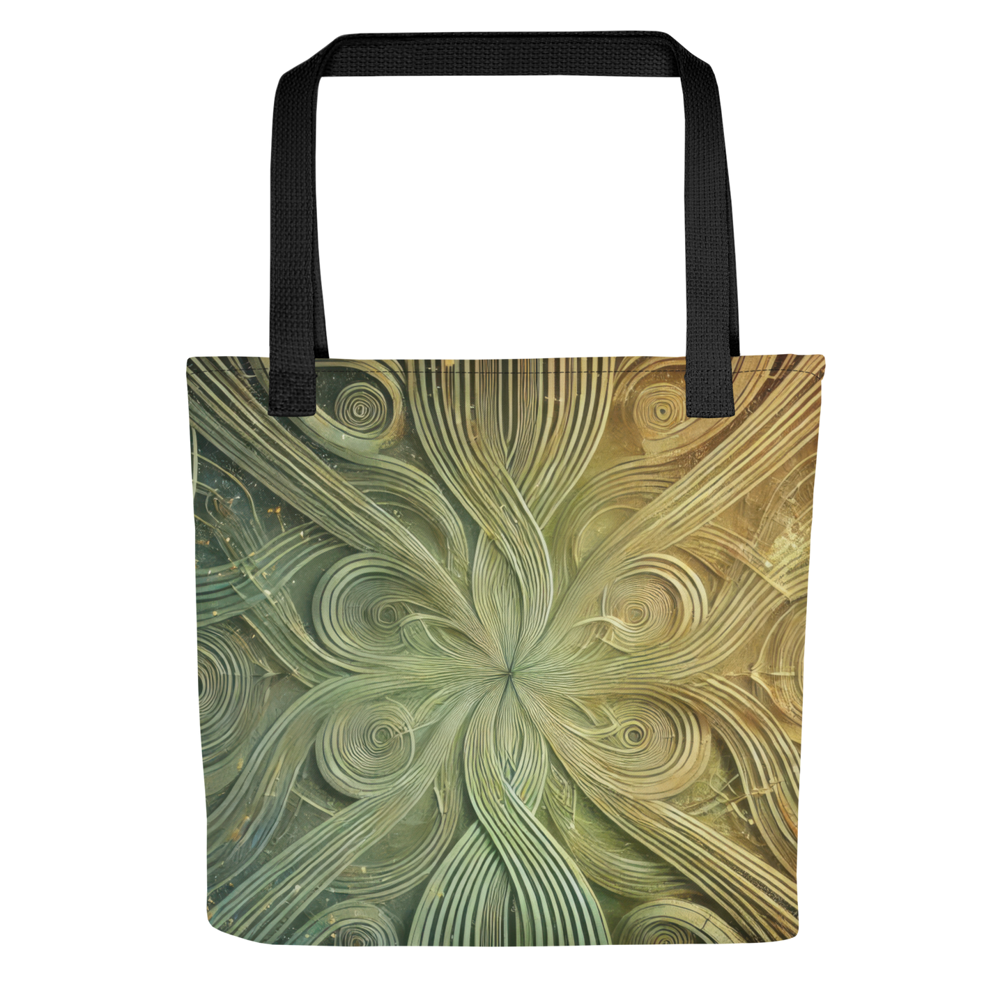 Abstract Art Tote Bag: Harmonious Pathways