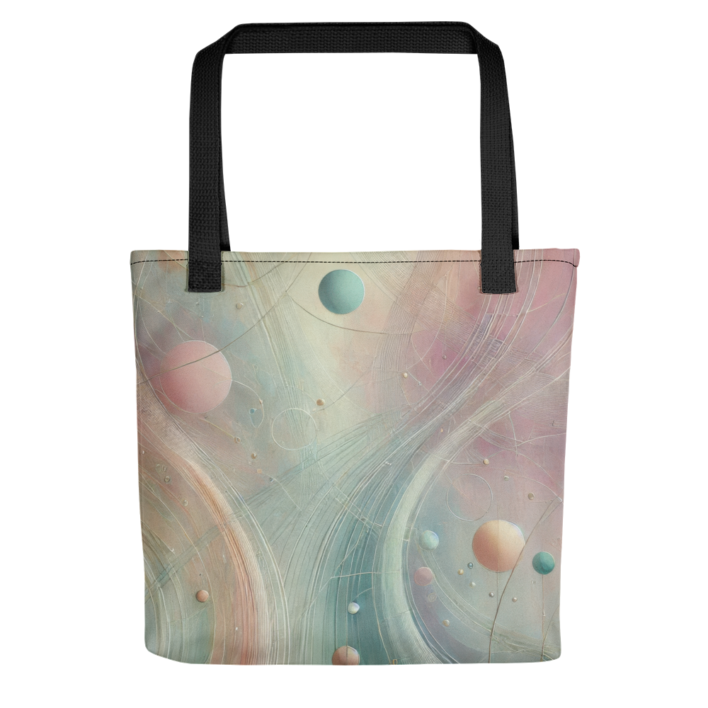 Abstract Art Tote Bag: Harmonized Whispers