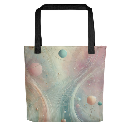 Abstract Art Tote Bag: Harmonized Whispers