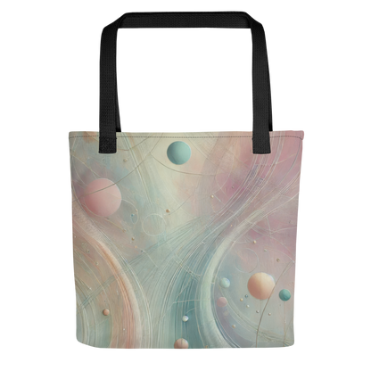 Abstract Art Tote Bag: Harmonized Whispers