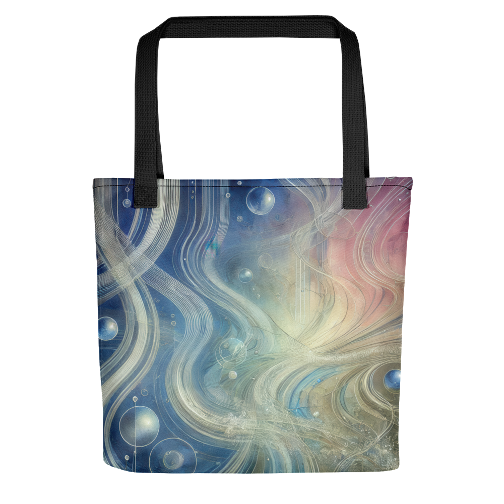 Abstract Art Tote Bag: Echoes of Unity