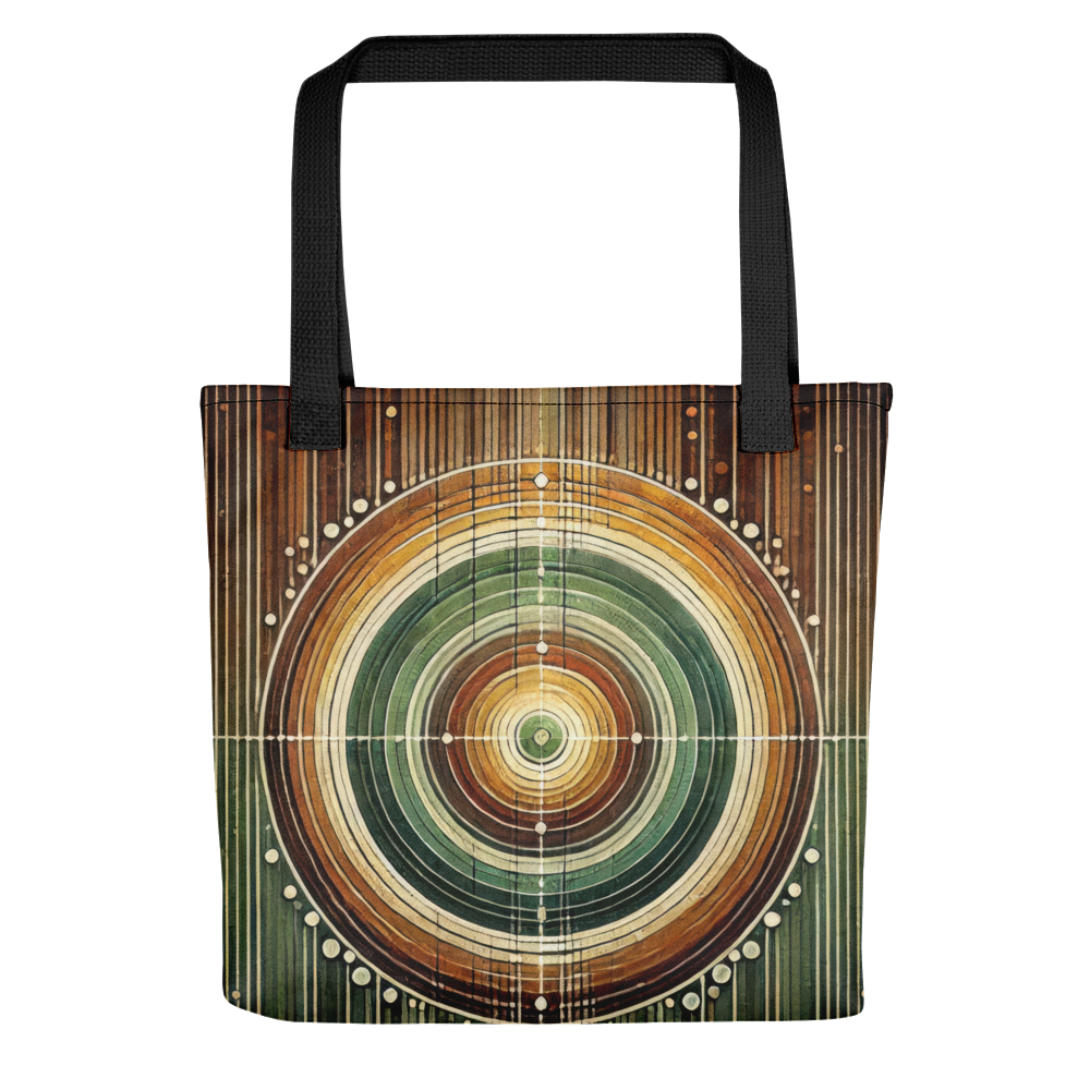 Abstract Art Tote Bag: Balanced Cadence