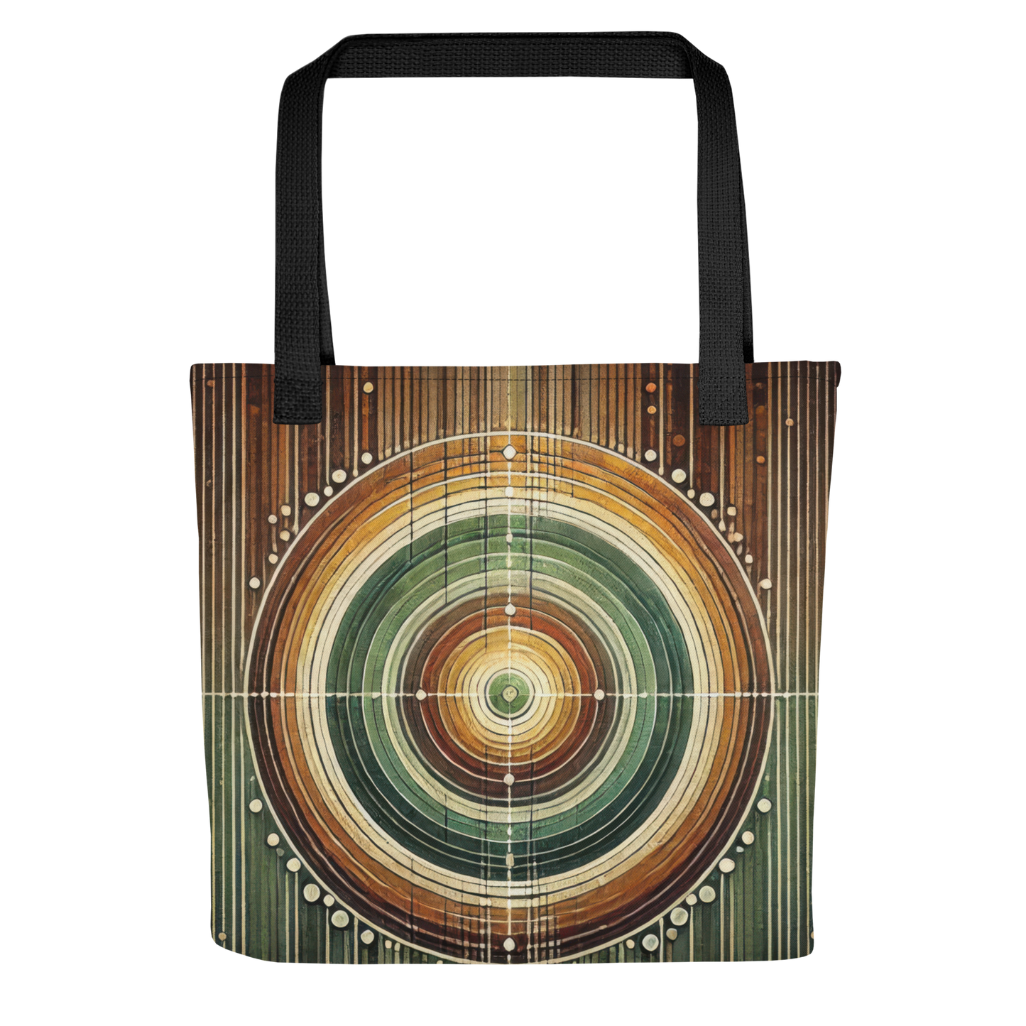 Abstract Art Tote Bag: Balanced Cadence