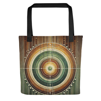 Abstract Art Tote Bag: Balanced Cadence