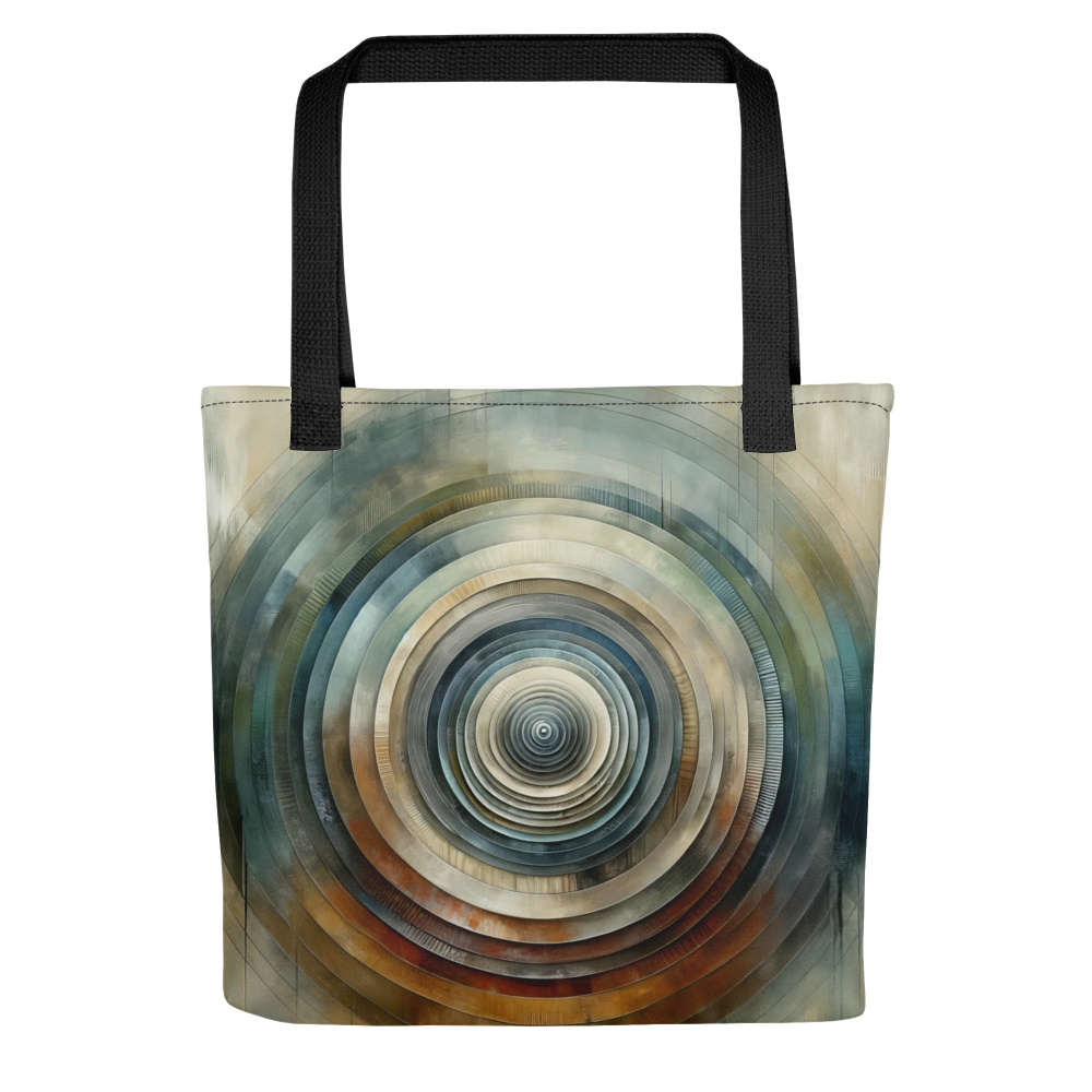 Abstract Art Tote Bag: Resolved Resonance