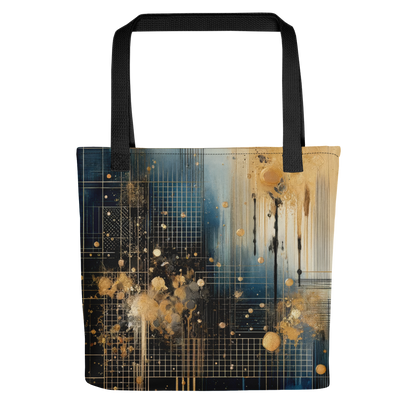 Abstract Art Tote Bag: Dynamic Framework