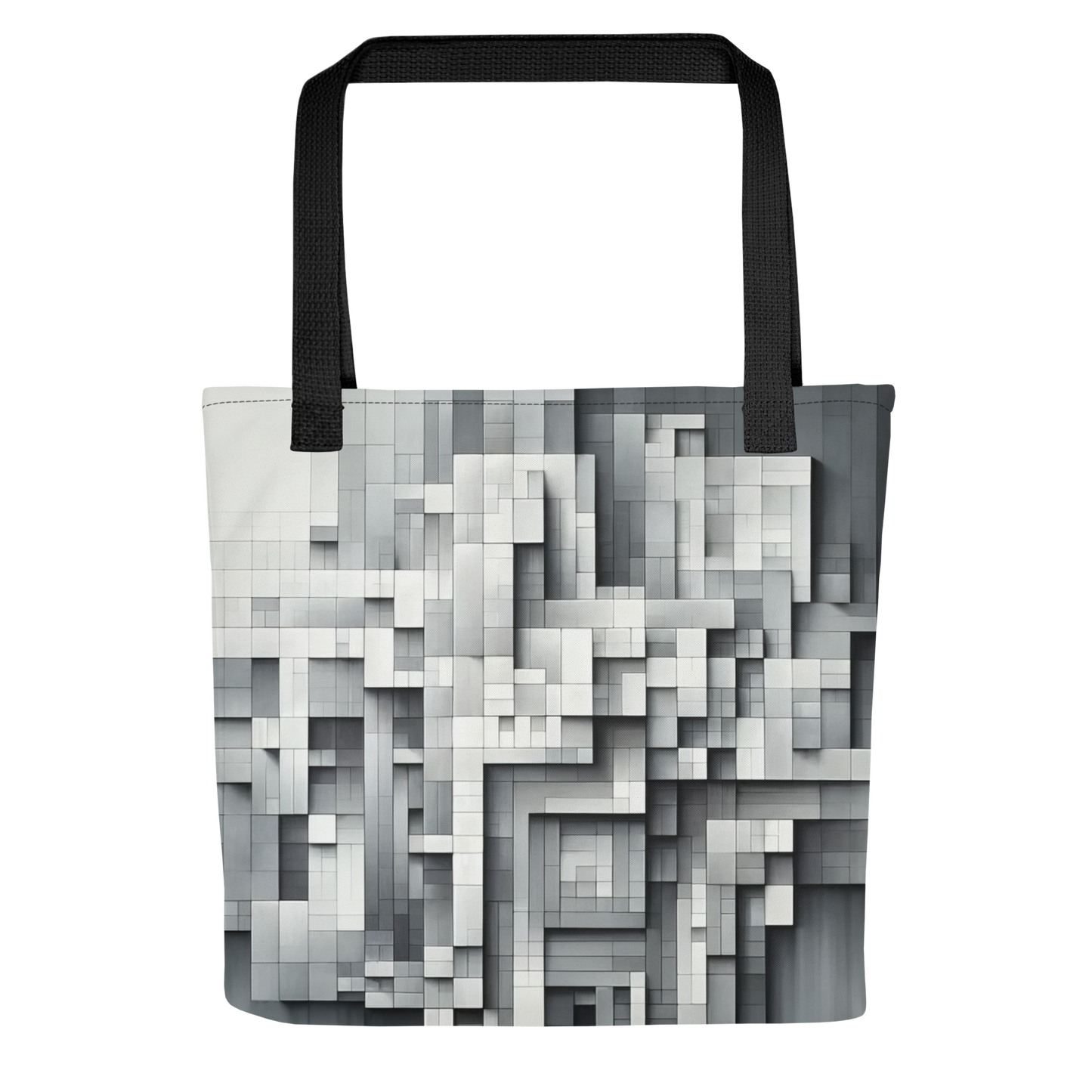 Abstract Art Tote Bag: Framework of Intent