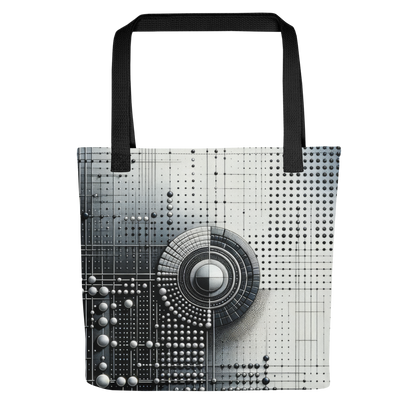 Abstract Art Tote Bag: Precision Matrix